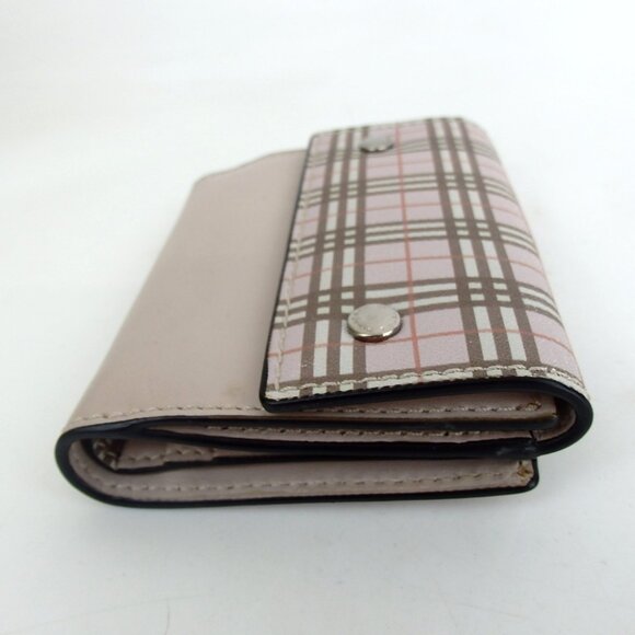 Burberry Pink and Beige Plaid Wallet!EXCELLENT CONDITION! Like new. - Picture 3 of 12